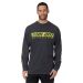 CAN-AM LS JAMES T-SHIRT MEN, CHARCOAL GREY