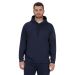 BC PULLOVER FLEECE HOODIE MEN M NAVY