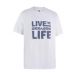 M LIVE THE SEA-DOO LIFE TEE WHITE
