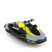 Spark 1up Trixx 90 Vapor Blue and Neon Yellow