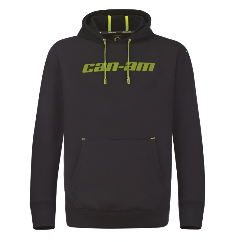 CAN-AM PULLOVER HOODIE HIM TG, BLACK