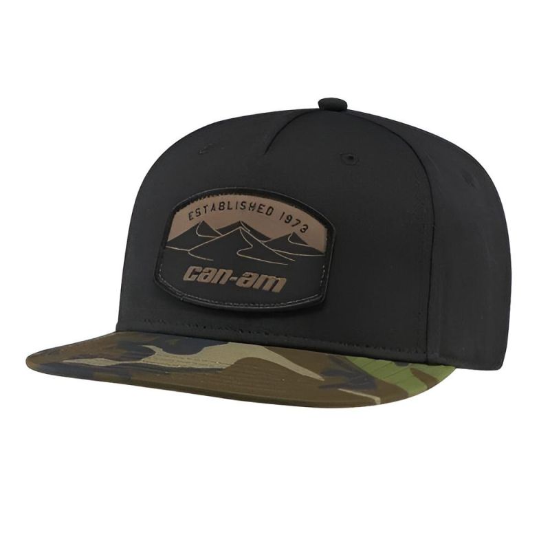 CAN-AM DUNES CAP MEN O/S,  BLACK
