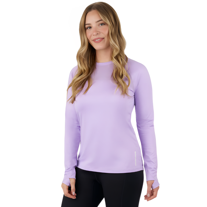 UV PROTECTION LONG SLEEVE SHIRT LILAC