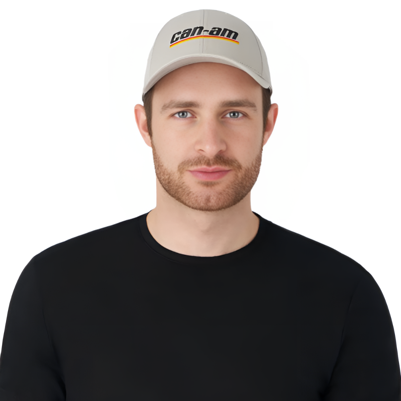 CAN-AM EMBLEM CAP OS, HEATHER GREY