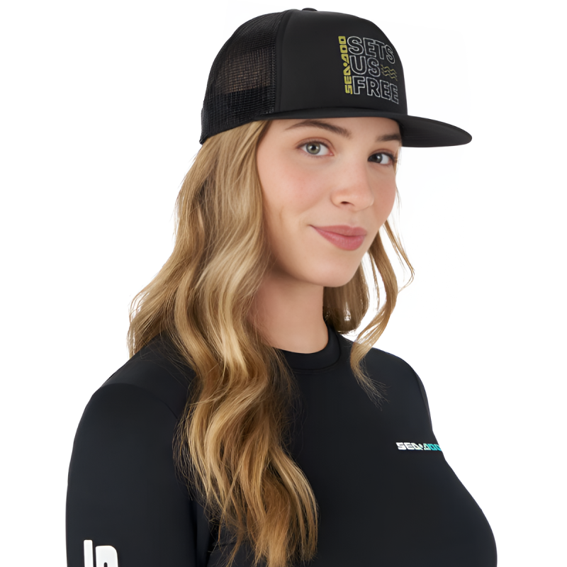 SEA DOO SETS US FREE FLAT CAP OS