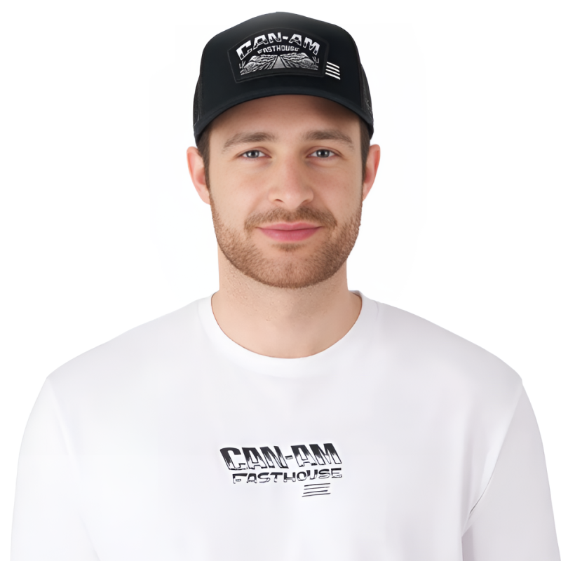 CAN-AM X FH ROAD CAP OS, BLACK