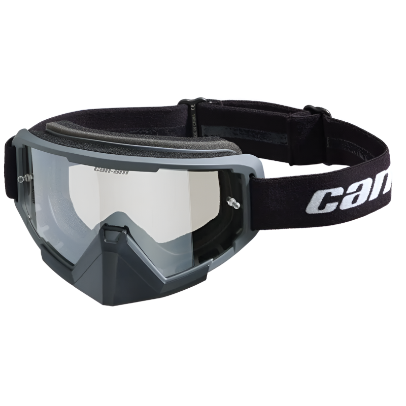 CAN-AM TRENCH GOGGLES (UV) UNISEX CHARCOAL GREY