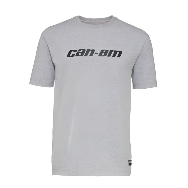 CAN-AM SIGNATURE T-SHIRT MEN HEATER GREY