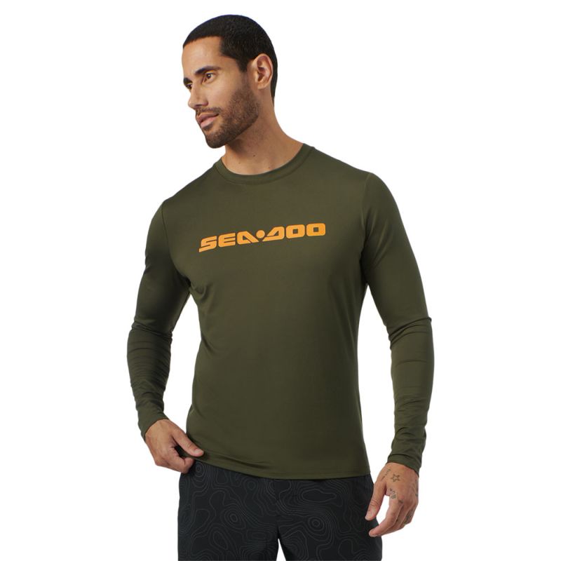 LONG SLEEVE RASHGUARD SIGNATURE MEN 