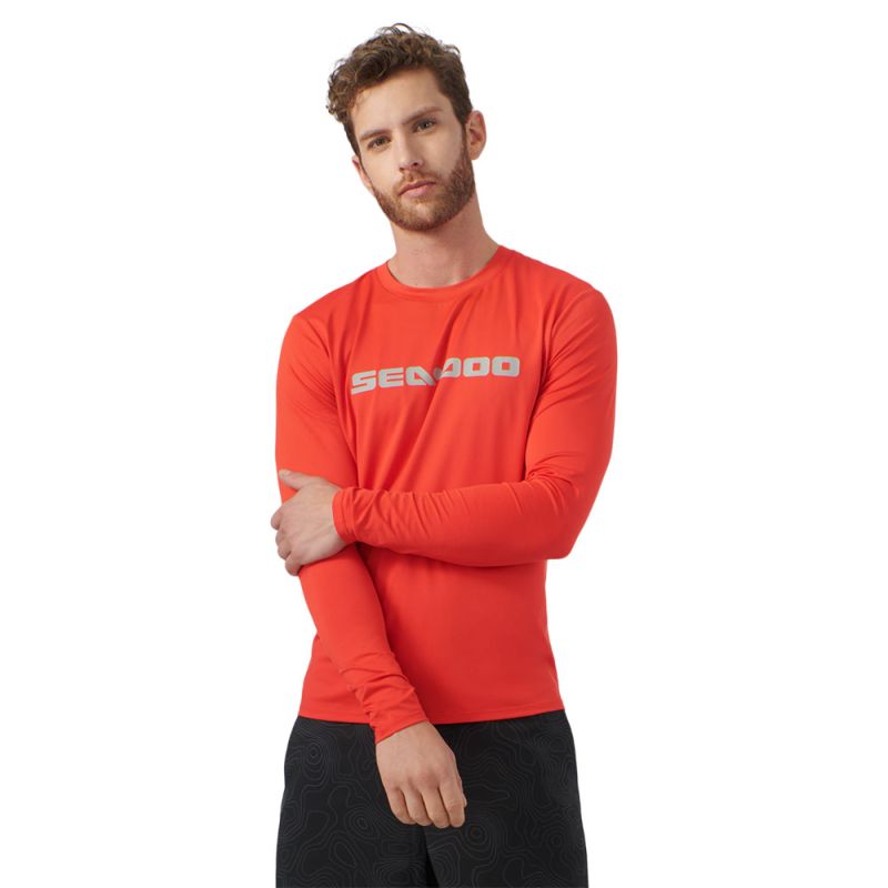 LONG SLEEVE RASHGUARD SIGNATURE MEN 