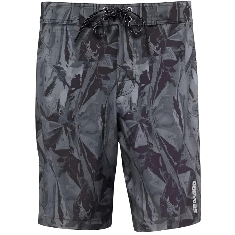 BEACH BOARD SHORTS MEN BLACK
