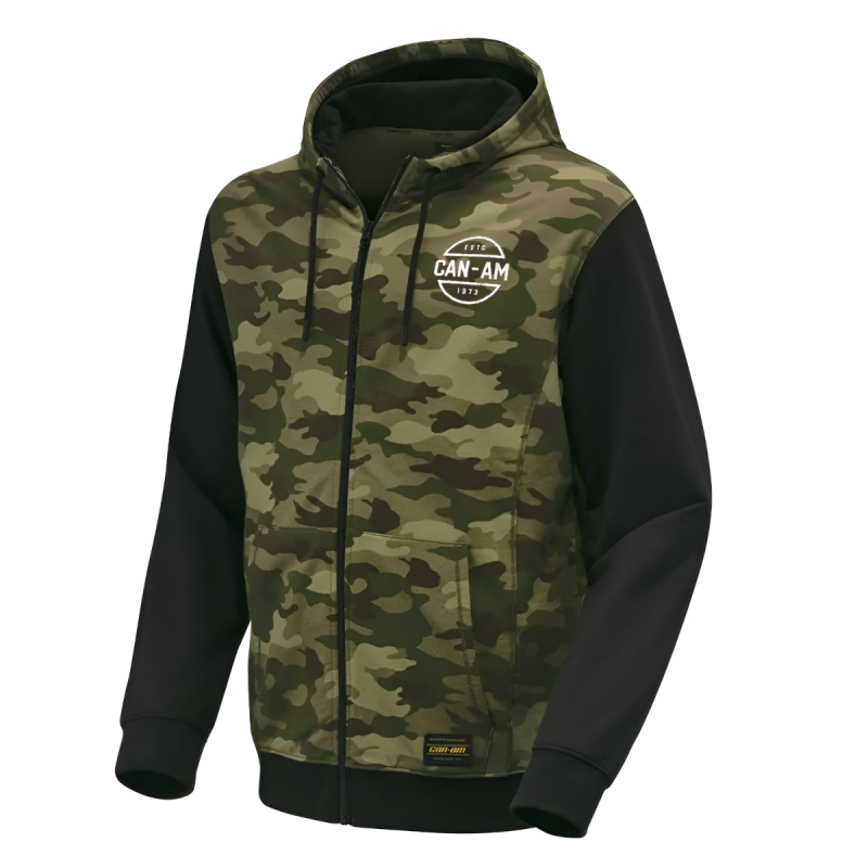 CAN-AM PREMIUM ZIPPED HOODIE MEN COMO