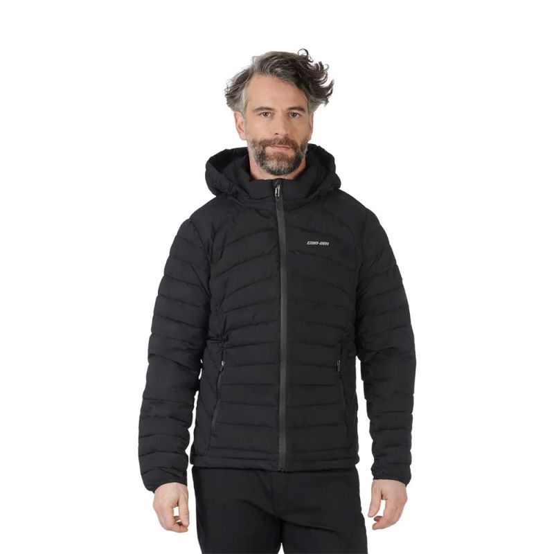 PUFFER HOODED JACKET MEN 