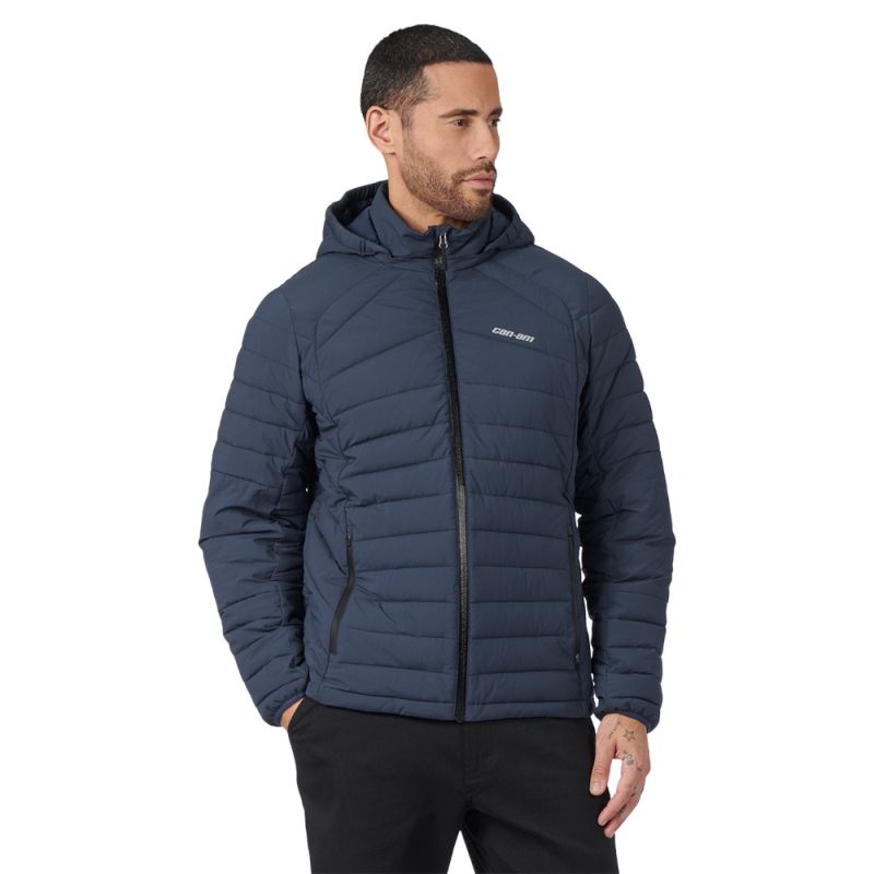 PUFFER HOODED JACKET MEN 