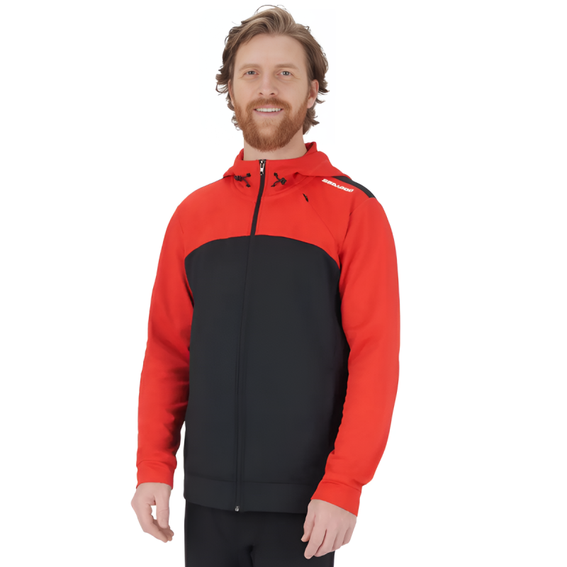SEA-DOO SUNSET TECH ZIP-UP MEN LAVA RED