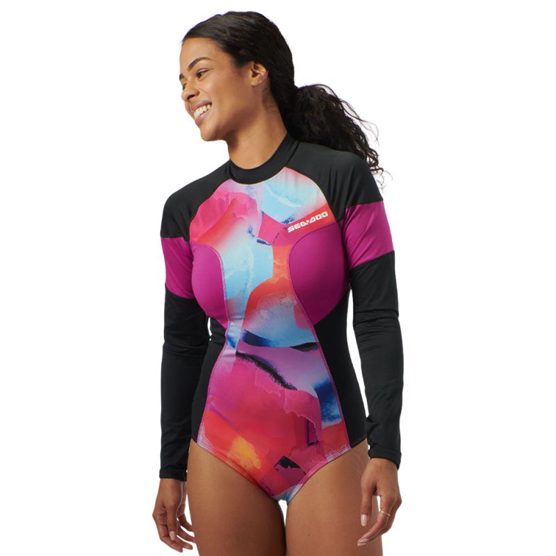 ONE-PIECE-SUIT RASHGUARD LADIES 
