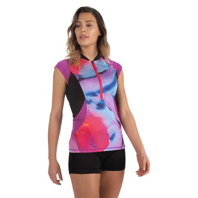 SHORT SLEEVE RASHGUARD PERFORM. LADIES 