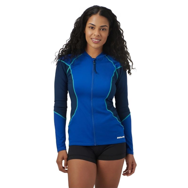 LONG SLEEVE RASHGUARD PERFORMANCE ROYAL BLUE 