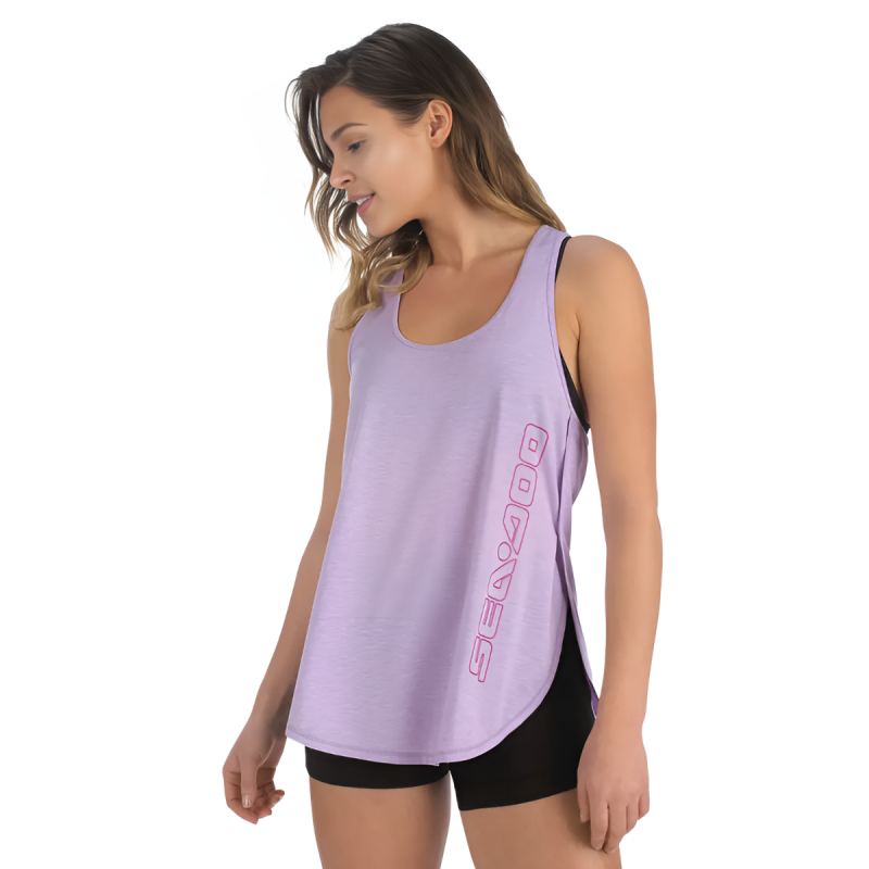 WOMEN'S RACERBAC TANK LILAC