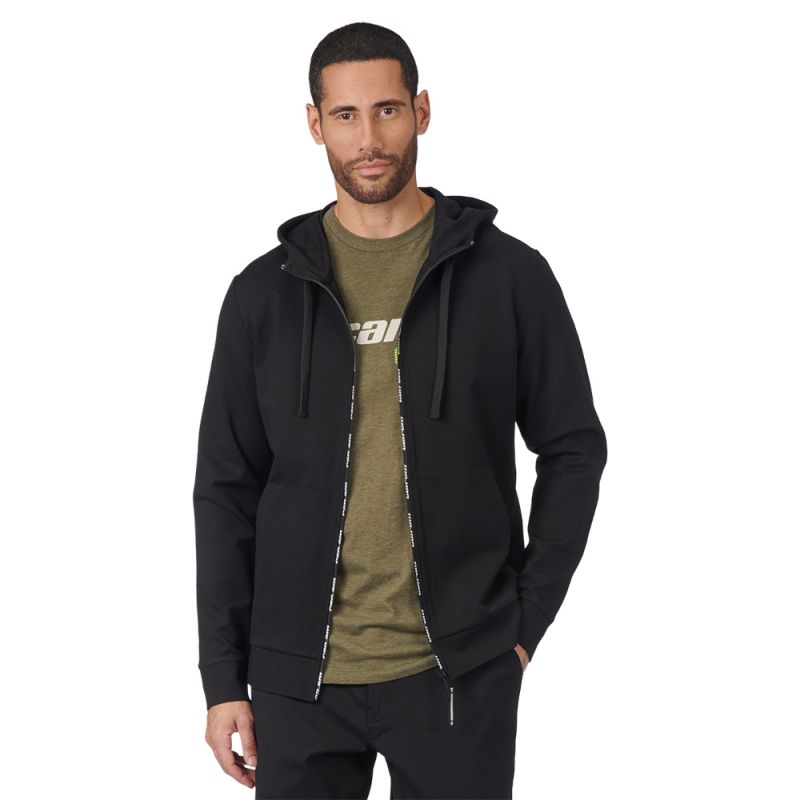 ZIP-UP PONTE HOODIE MEN 