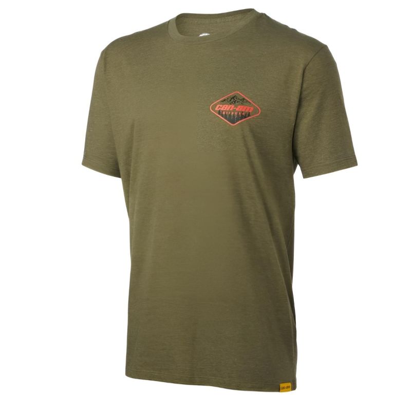 OFF-ROAD T-SHIRT MEN ARMY GREEN 