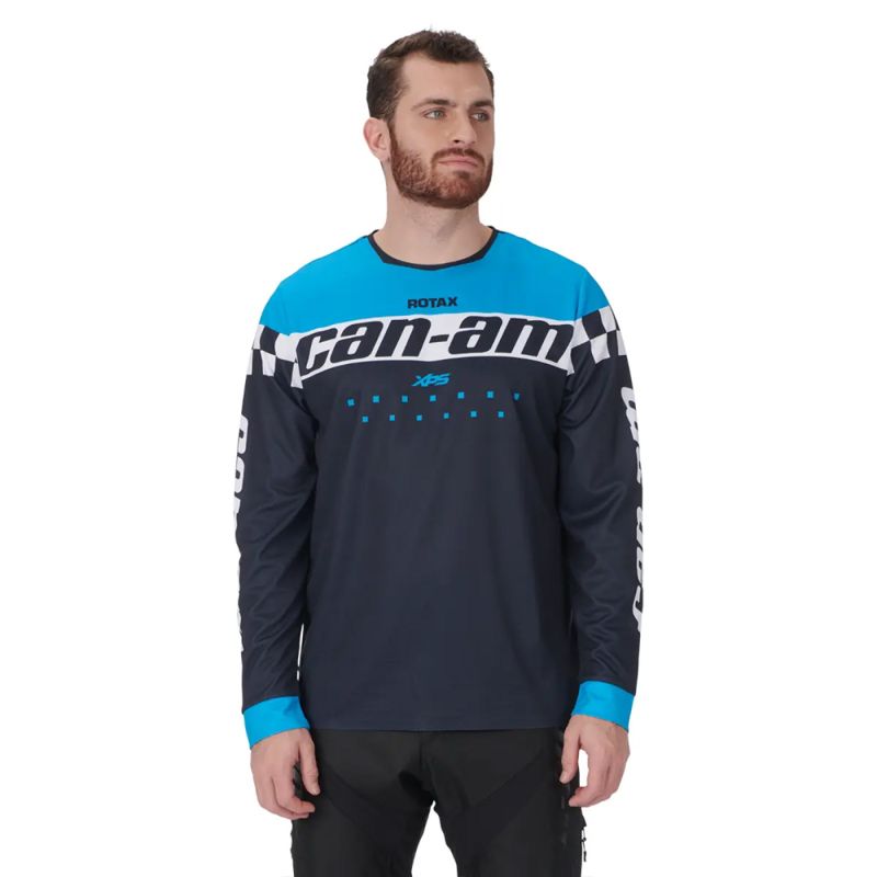 CAN-AM EMBLEM JERSEY MEN S, INDIGO BLUE 