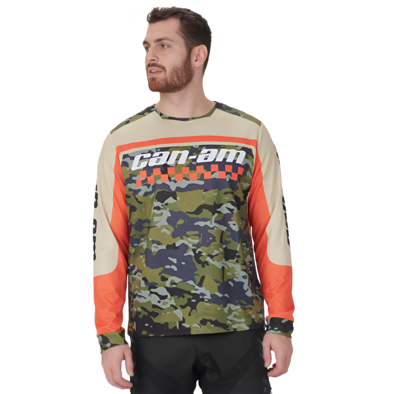 CAN-AM WINDPROOF JERSEY MEN CAMO 