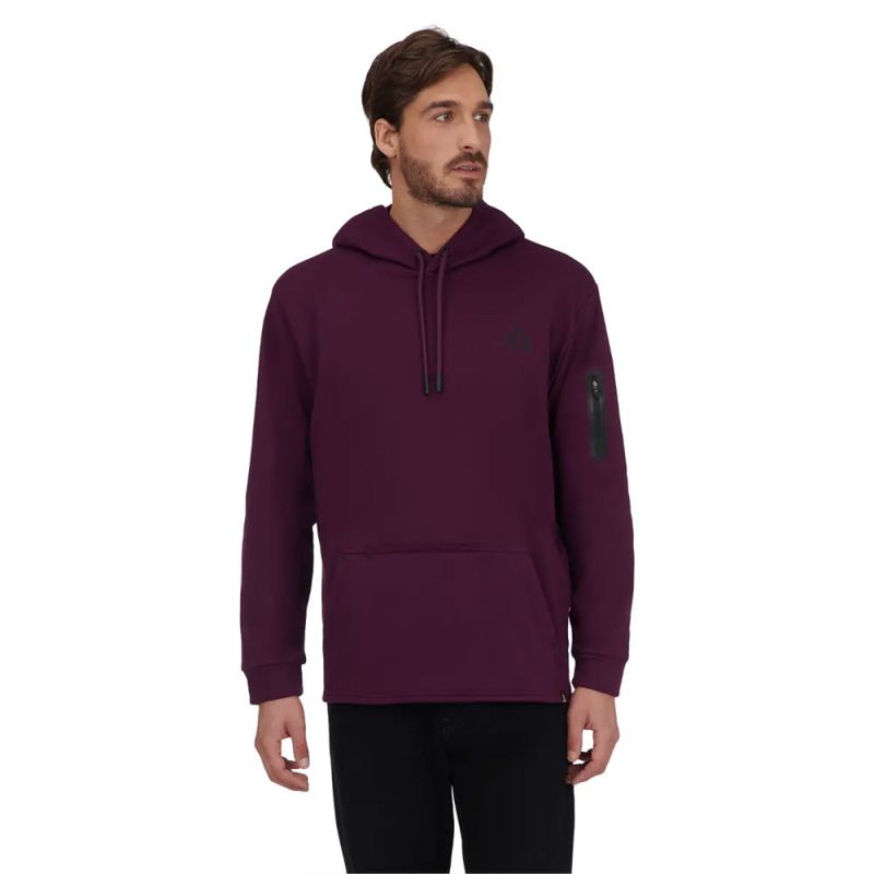 BC PULLOVER FLEECE HOODIE MEN M 