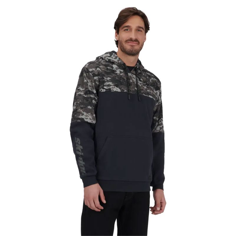 SKI-DOO PREMIUM PULLOVER HOODIE MEN Black face