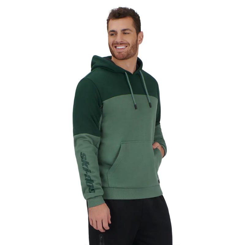 Ski-Doo PREMIUM PULLOVER HOODIE MEN TEAL  