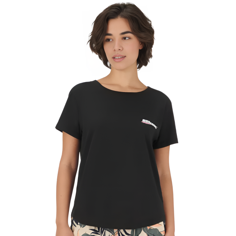 W SPLASHS-DOOT-SHIRT BLACK