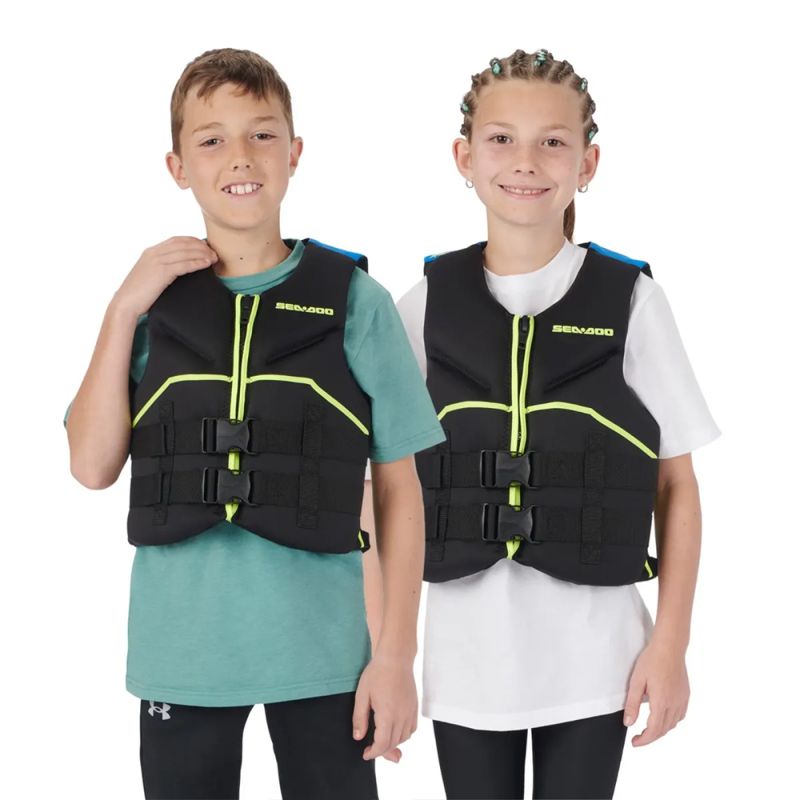 СПАСИТЕЛНА ЖИЛЕТКА SEA-DOO JR FREEDOM PFD (EU) L (25-40 KG) BLACK