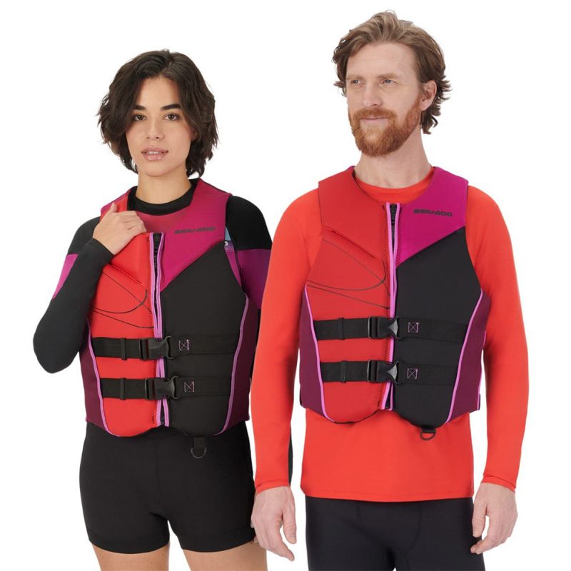 СПАСИТЕЛНА ЖИЛЕТКА SEA-DOO FREEDOM STREAM PFD LAVA RED