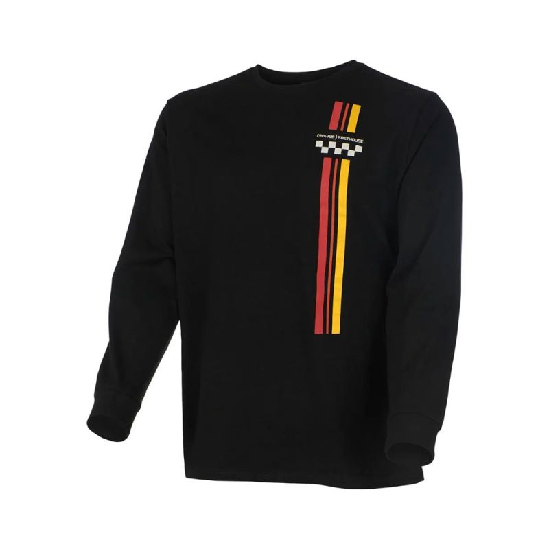 CAN-AM X FASTHOUSE DUSTER LONG SLEEVE TEE, BLACK