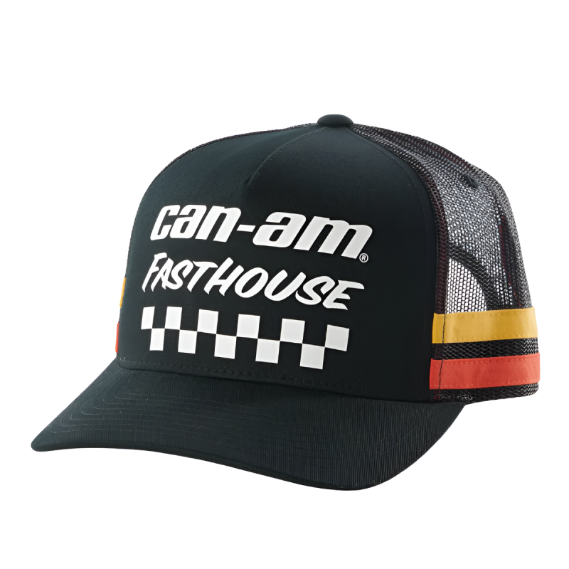 CAN-AM X FH RACING FB CAP OS, BLACK