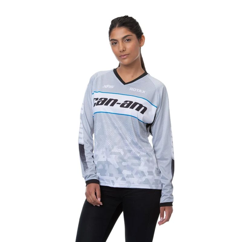 CAN-AM TETRA JERSEY LADIES, WHITE