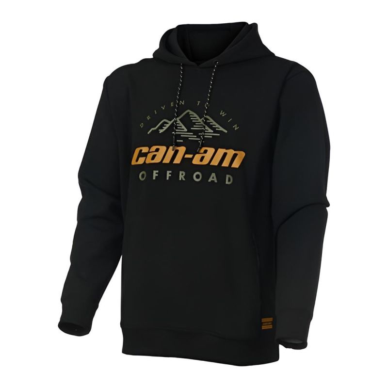 CAN-AM PERFORMANCE HOODIE BLACK AND GRAPHICS