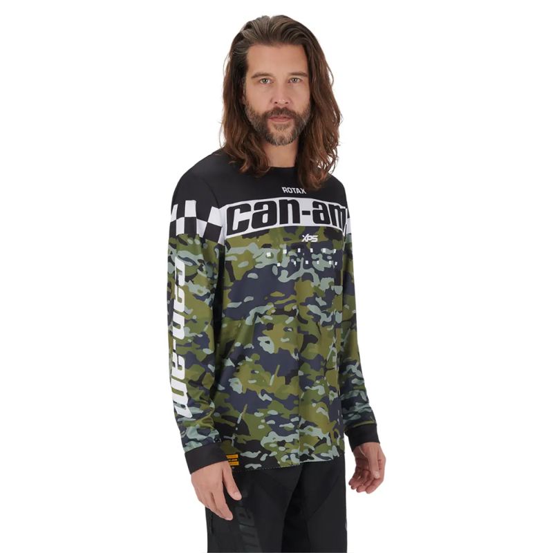 CAN-AM EMBLEM JERSEY MEN, CAMO 