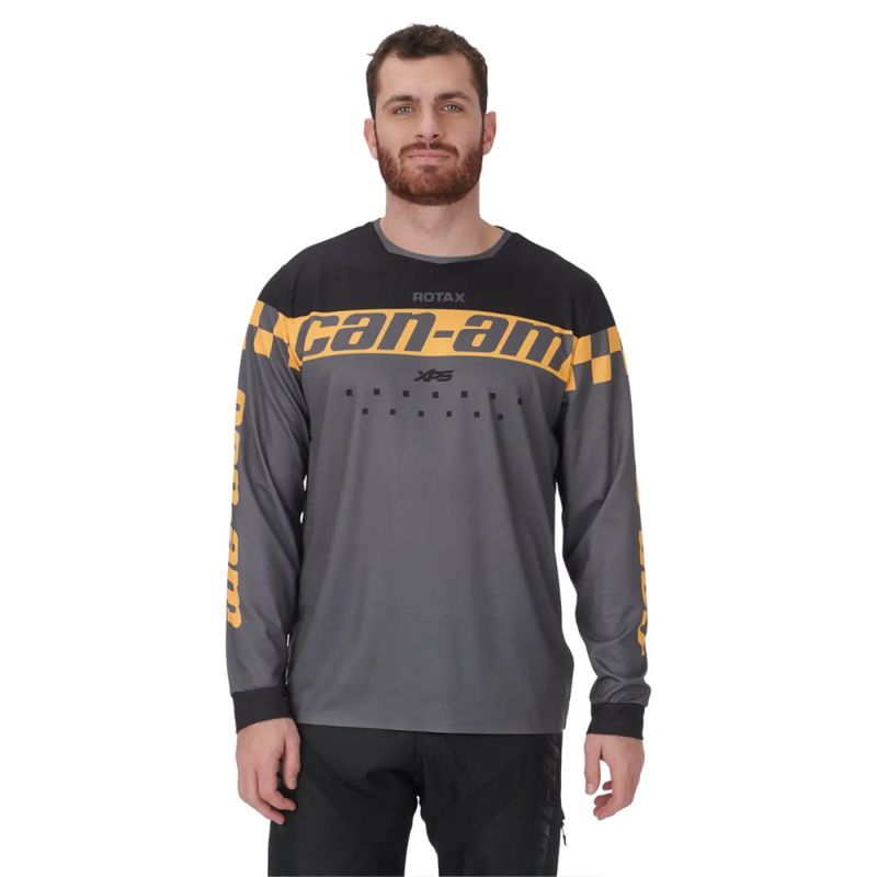 CAN-AM EMBLEM JERSEY MEN, CHARCOAL GREY 