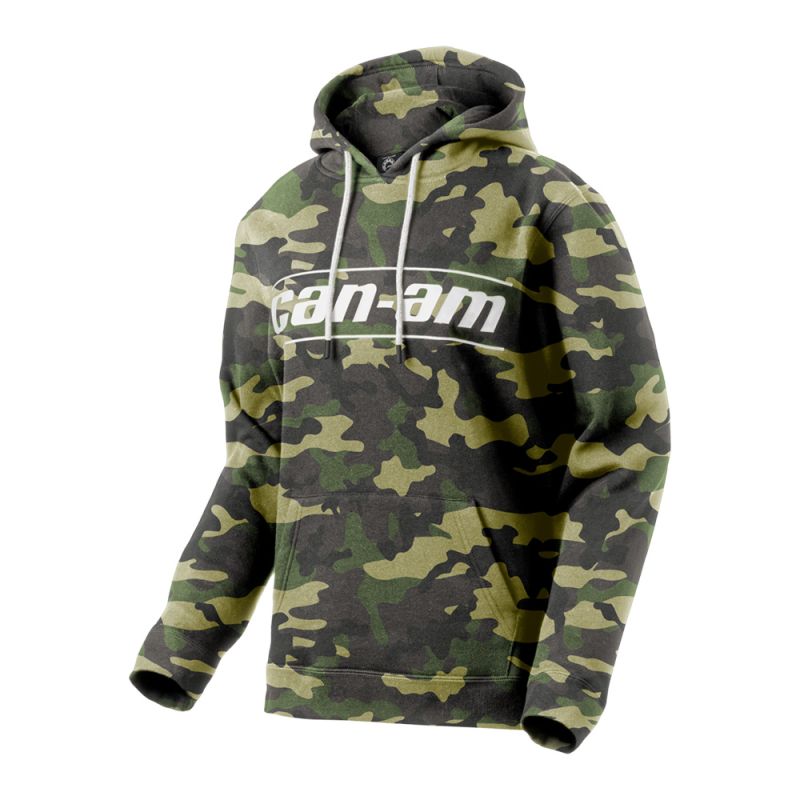 CAN-AM SIGNATURE PULLOVER HOODIE LADIES, CAMO