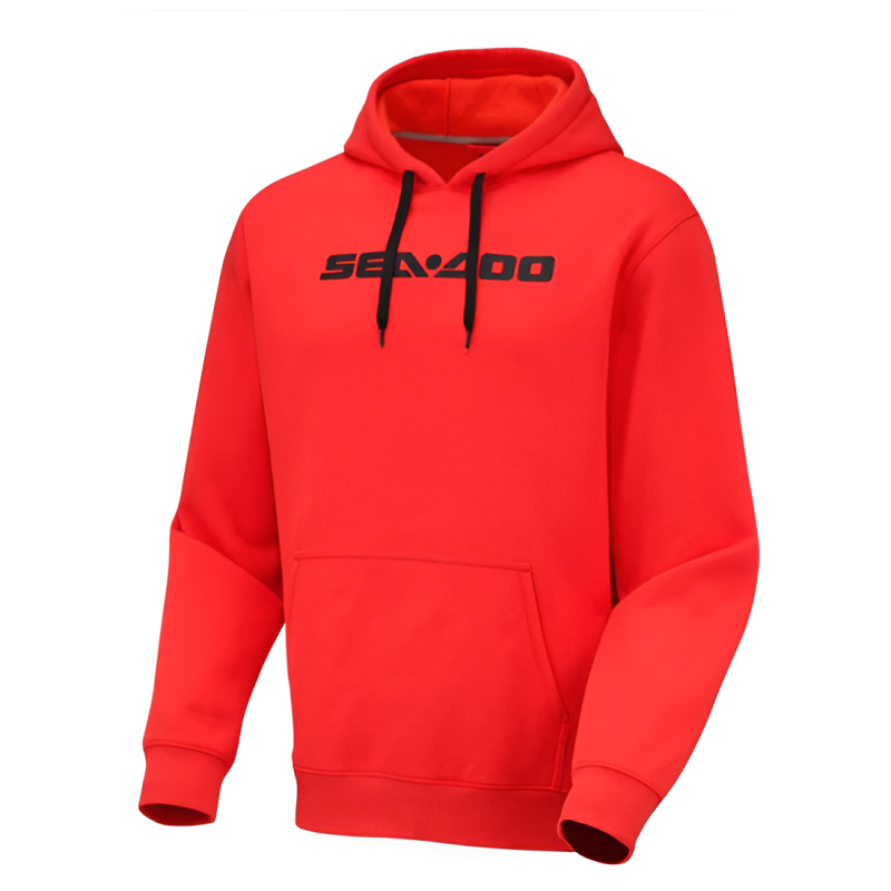 SIGNATURE PULLOVER HOODIE LAVA RED