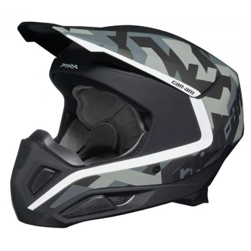 CAN-AM PYRA DUNE HELMET, CHARCOAL GREY