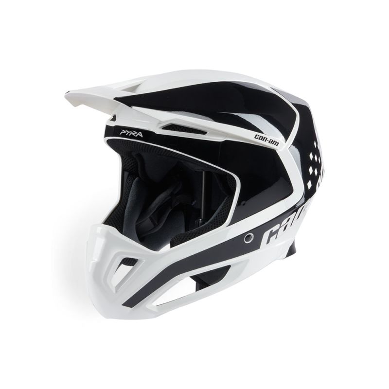 CAN-AM PYRA FADE HELMET, WHITE