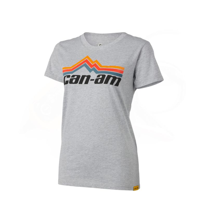 OFF-ROAD LIVIN T-SHIRT LADIES HEATER GREY